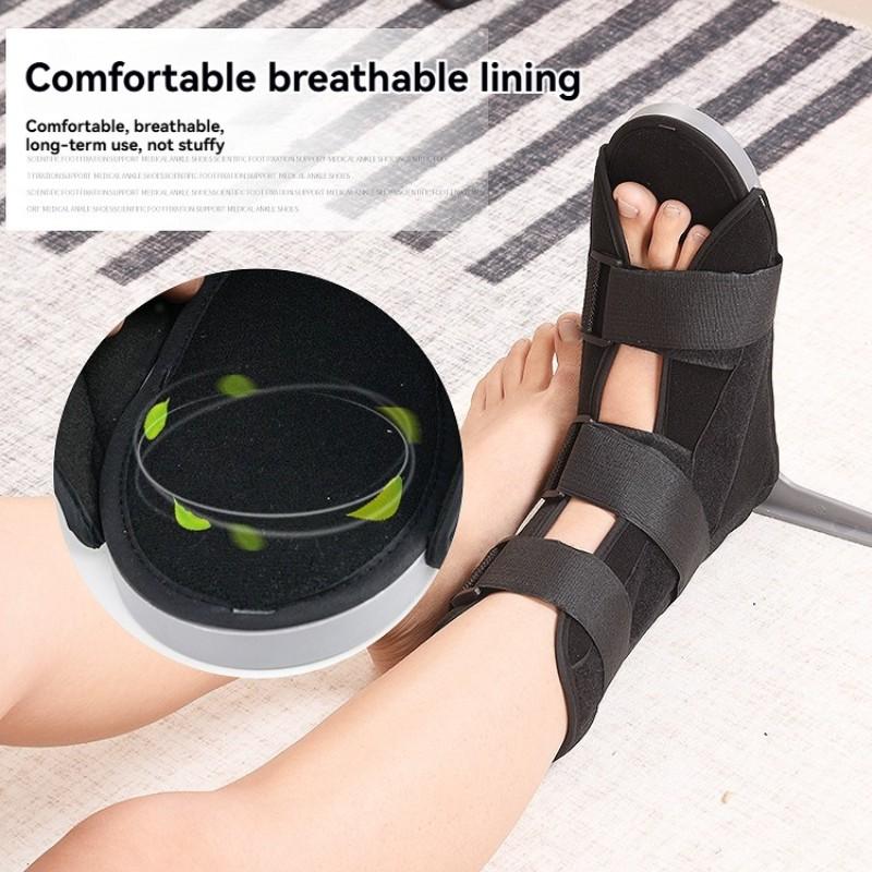 Adjustable Ankle and Calf Brace, Ankle Protective Compression for Adults and Kids, Effective Support for Sprains and Fractures, Prevents Ankle Rolling and Inversion