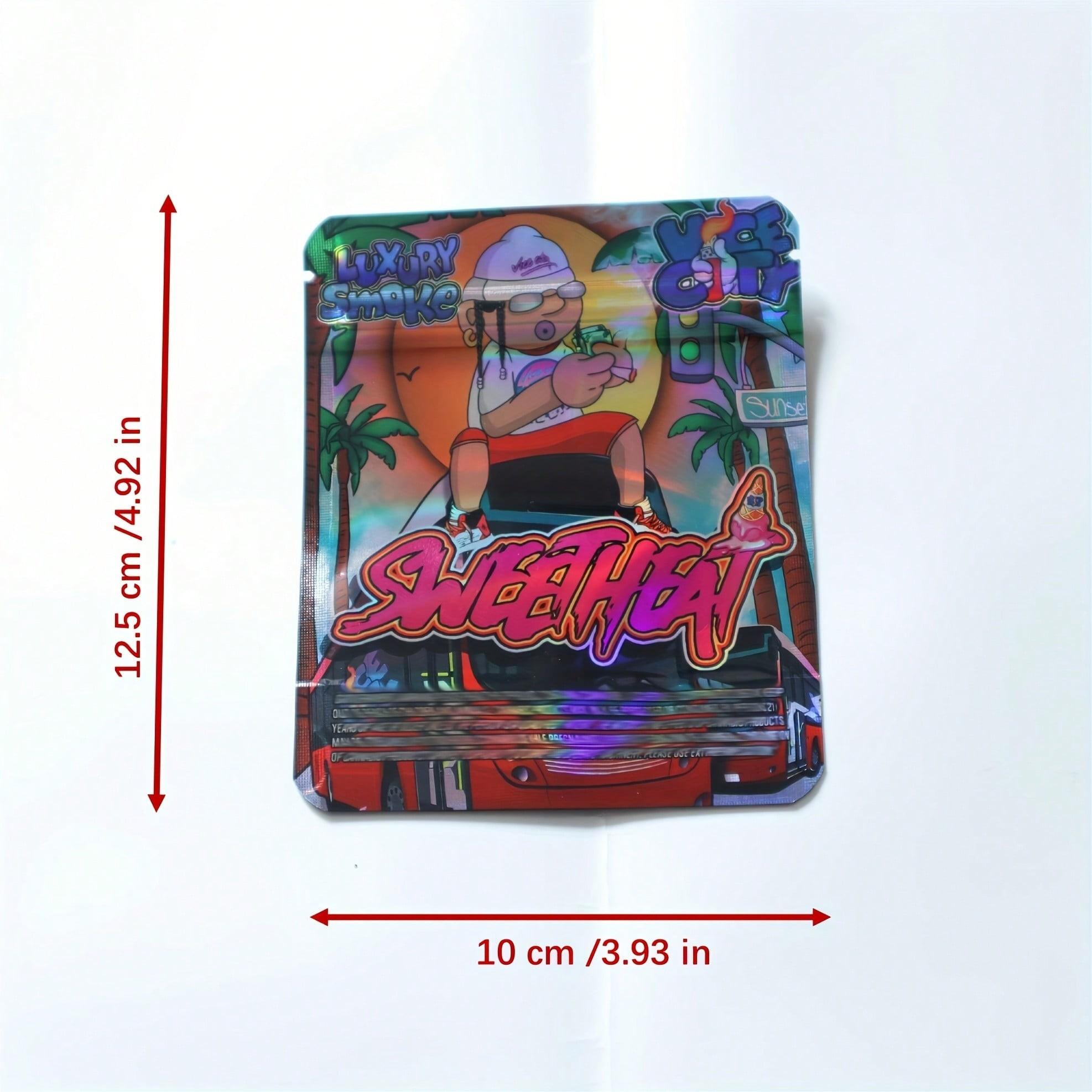 20/50/100 PCS Reusable Mylar Zipper Storage Bags — Ideal for Party Favors, Gift Packaging, and More