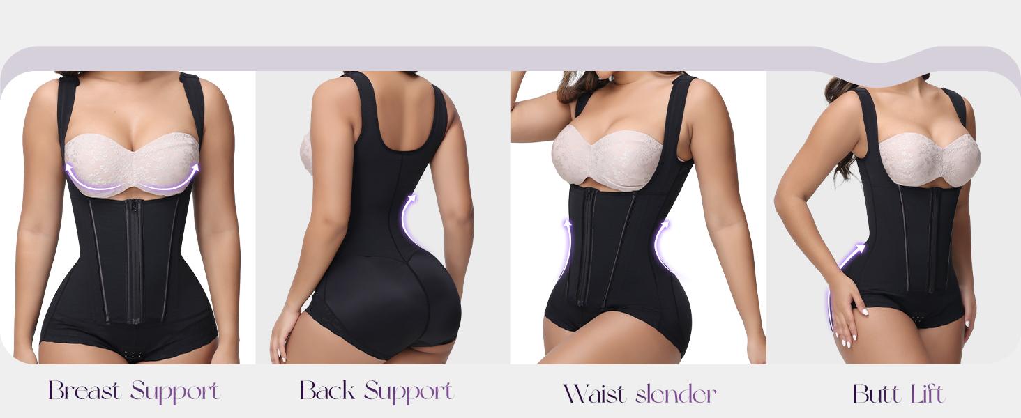 JOSHINE SHAPER Shapewear For Women Tummy Control Fajas Moldeadoras Body Sculptor Post Surgery Targeted Support Garment SpringStatements
