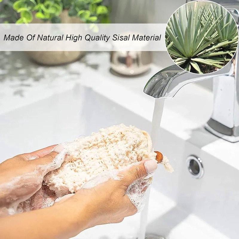 10/5/3/1PC Soap Foaming Net – Rich, Luxurious Lather | Soft, Reusable, Hanging Soap Pouch for Face & Body | Natural Sisal Exfoliating Shower Bag | Gentle for Sensitive Skin | Perfect for Home Spa & Travel Gifts | Exfoliating Bath Tool