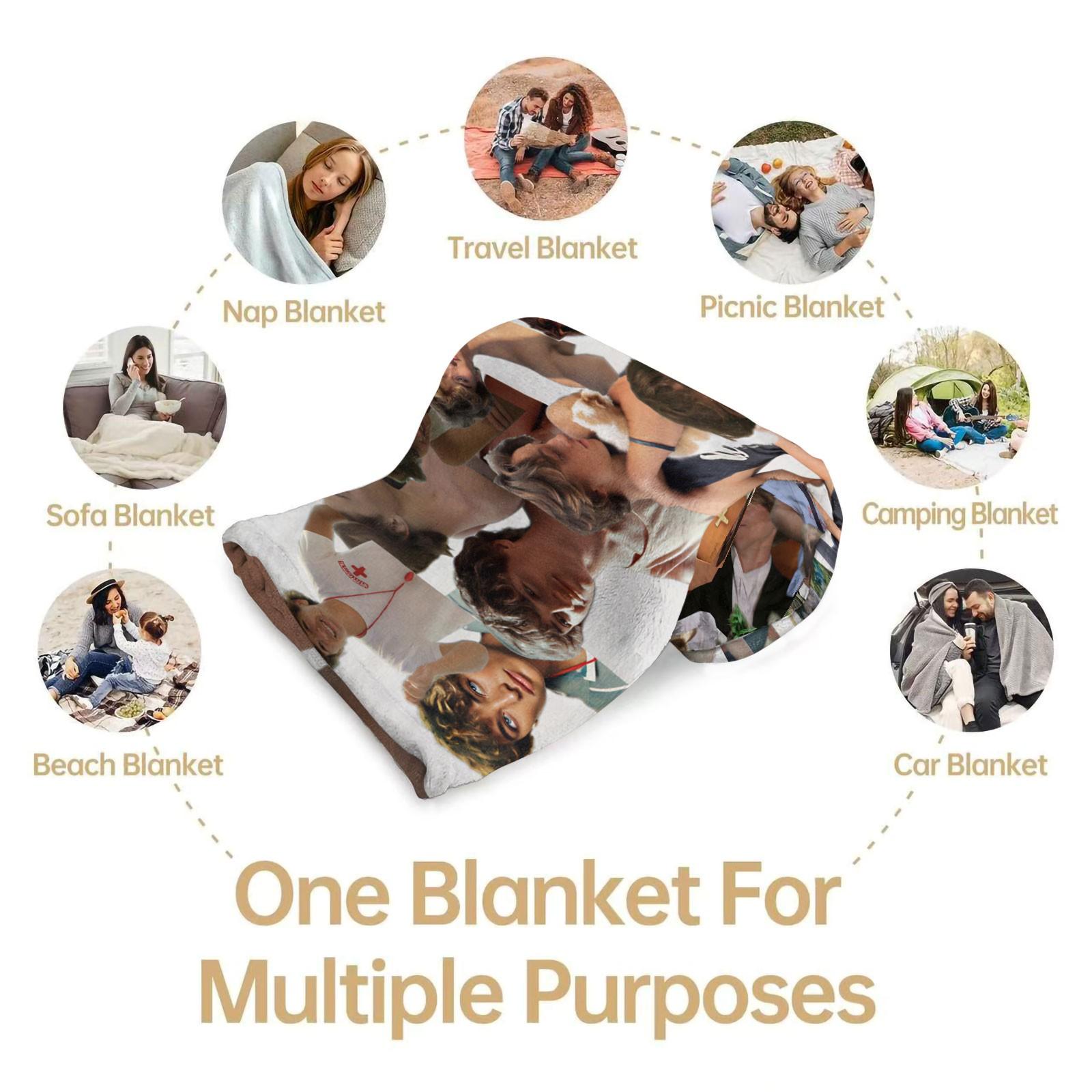 Malachi Barton Patterned Blanket, Everyday Holiday Birthday Gift For Kids And Adults, Soft, Warm And Lightweight Plush Blanket For Bed, Sofa, Car, Room Decoration