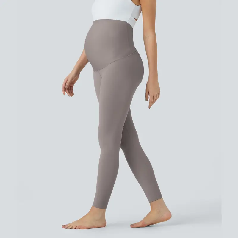 Halara SoftlyZero™ Super High Waisted Maternity Yoga 7/8 Leggings