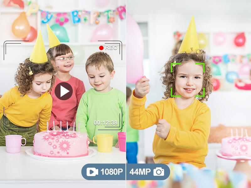 Digital Camera for Kids, FHD 1080P Point-and-Shoot Camera with 16X Zoom, Anti-Shake Compact Small Camera for Boys and Girls, Portable Camera, Boys & Men Gifts #TOP PICKS