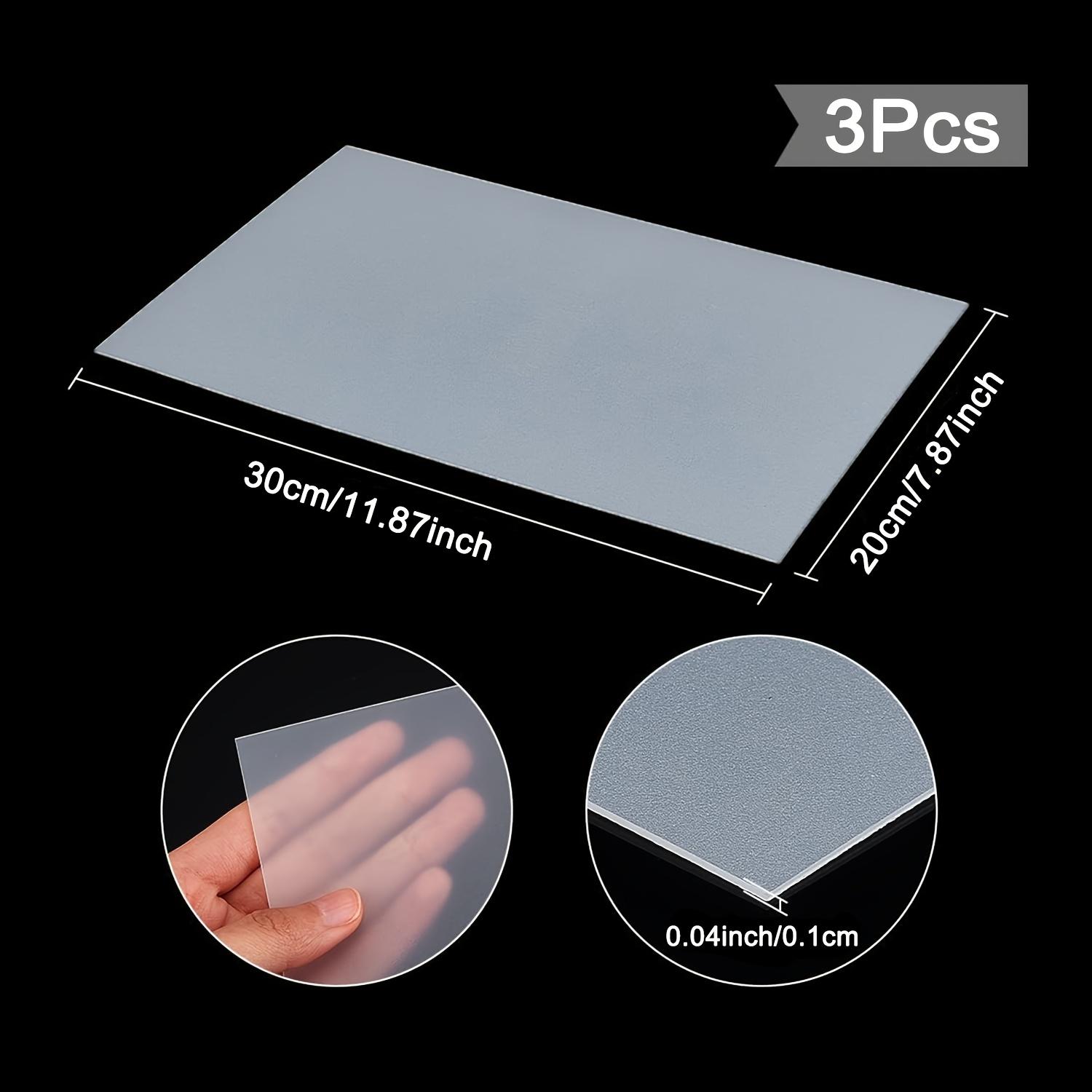 3Pcs Plastic Bag Bottom Insert Rectangle Handbag Base Shaper Purse Base Shaper Bag Stiffener for DIY Tote Bags Purse Backpack Bottom Accessories 12 x 8 Inch