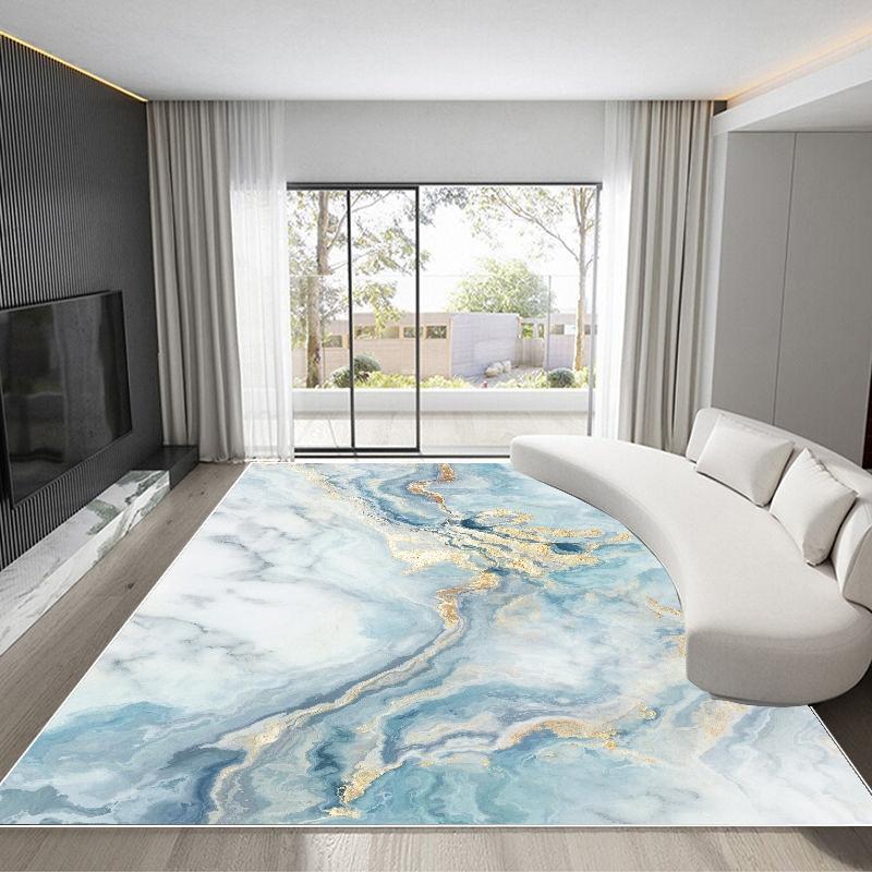 Luxury White Gold Marble Flannel Area Rug - Realistic Golden Vein Print Soft Mat for Living Room, Non-Slip Modern Home Decor #GoldMarbleRug #LuxuryWhiteMat #ModernHomeDecor #MarbleTextureCarpet #NonSlipFlannelRug