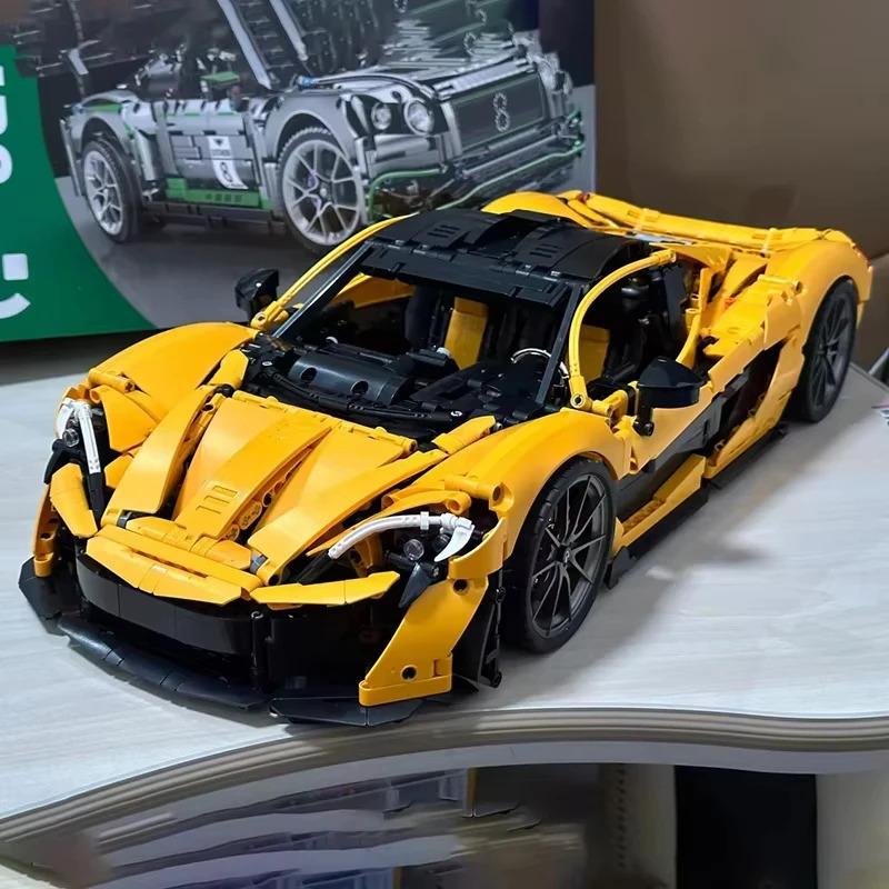 3893Pcs Technical Building Blocks 1:8 Compatible 42172 McLaren P1 Moc Bricks Model for Adults Sports Car Toys for Boy Christma Gifts