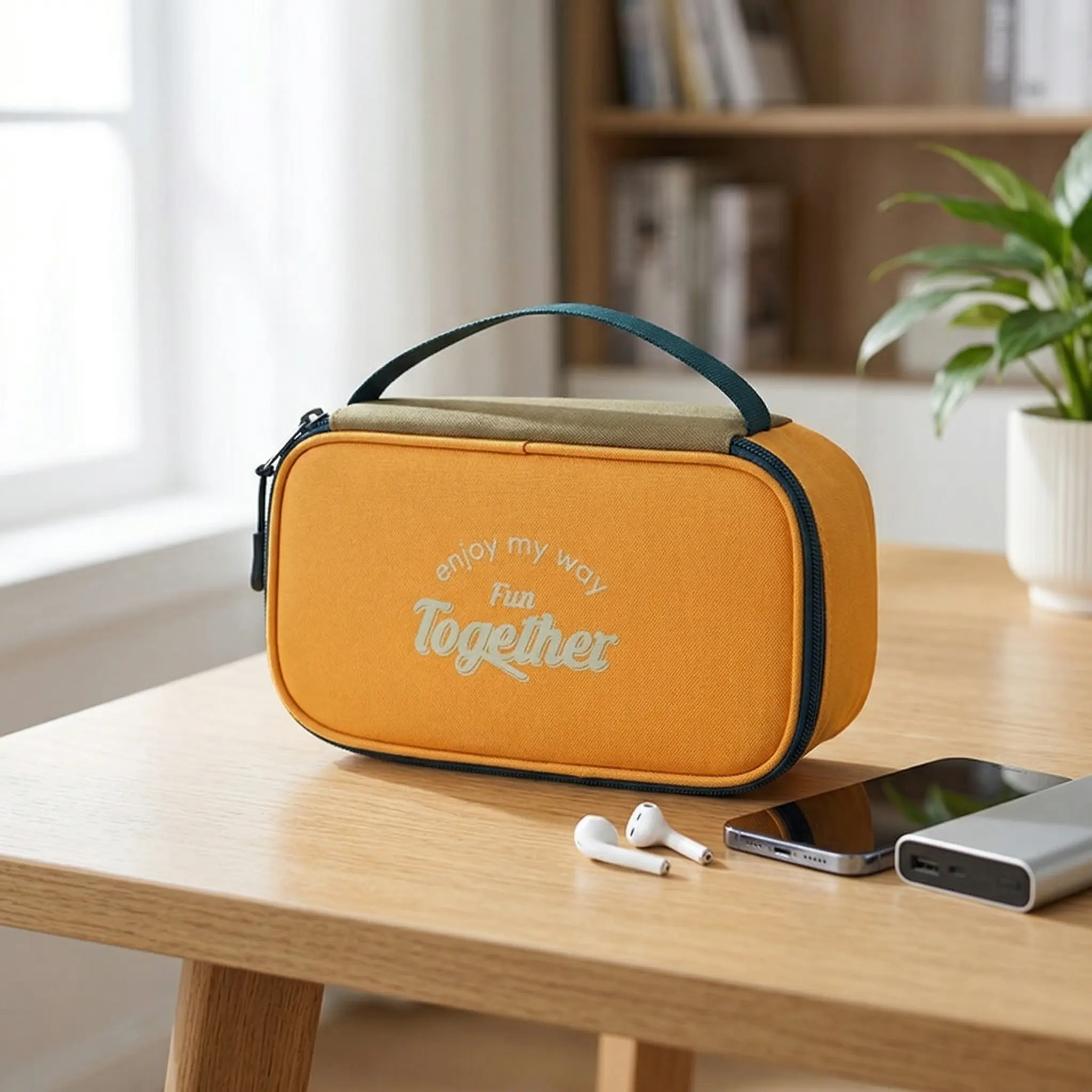 Portable Digital Storage Bag Waterproof Shockproof Organizer Pouch for Cable Charger Earphone Travel Electronic Accessories Case