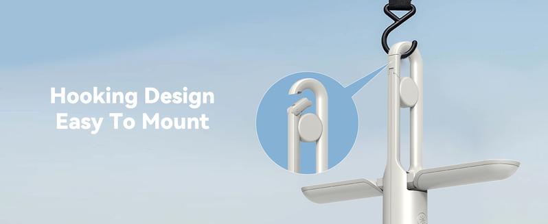 Foldable 4in1 Multifunctional Camping Light, Outdoor Light, SOS Light, Flashlight,SteadyLight,Seamless Folding Design, Extended Battery For 24H Use