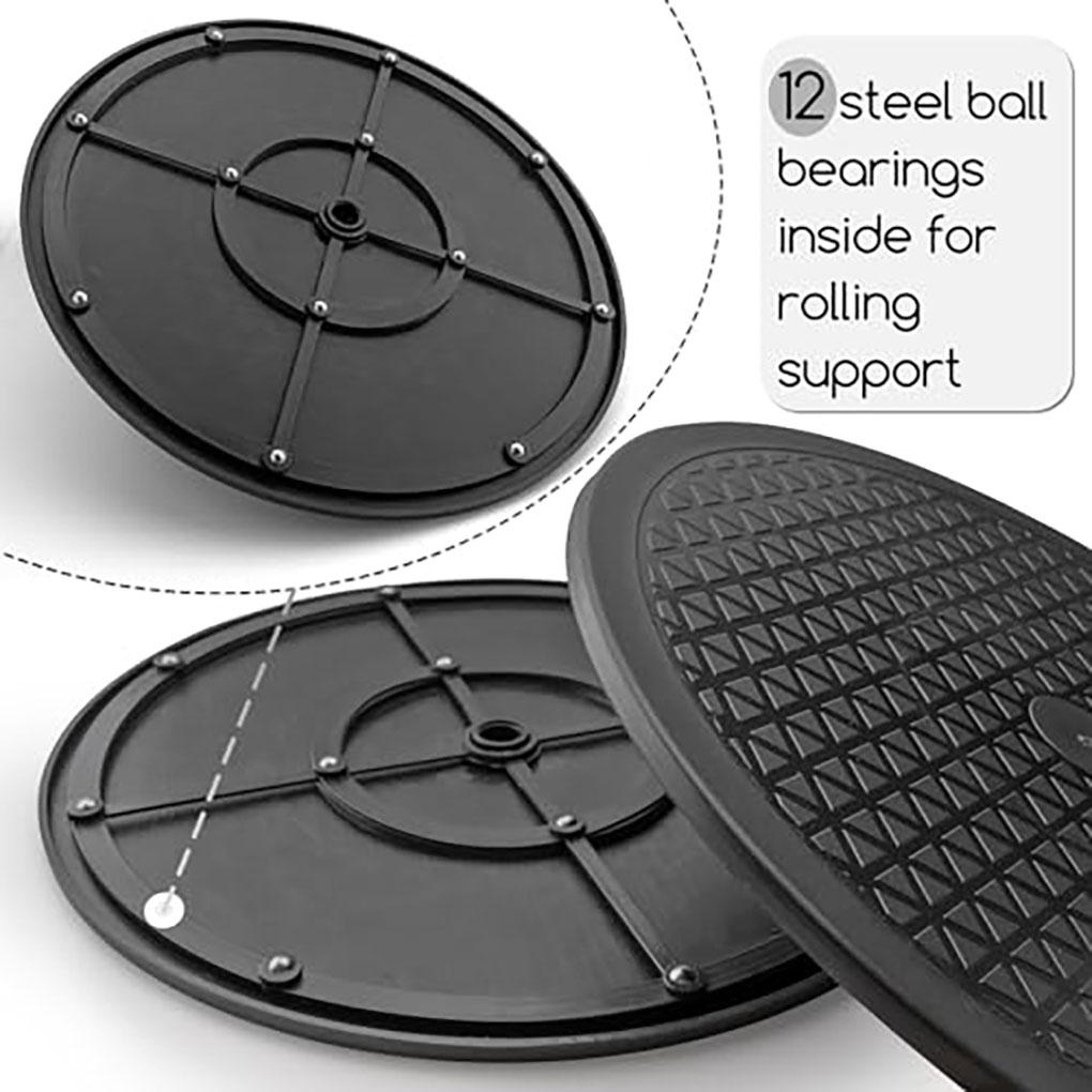 10 Inch Lazy Susan Turntable Organizer, Premium Heavy Duty Rotating Swivel Stand with Steel Ball Bearings for Model/Rotating Plants/Crafts Stand/TV/Monitor/Laptop (360˚ Rotation)