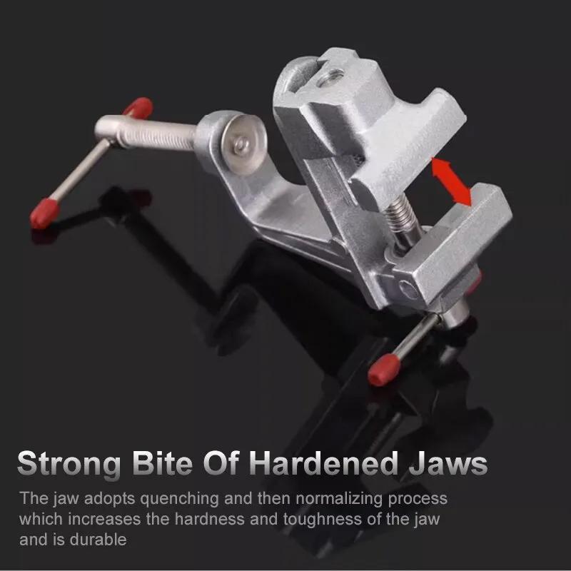 35MM Aluminium Alloy Table Bench Clamp Vise Multi-functional Bench Vise ...