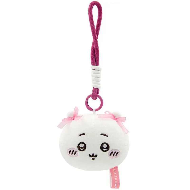 Original Chiikawa Anime Plush Doll Kawaii Usachi Keychain Hachiware Keyring Stuffed Pendent Backpack Ornament Toy Birthday Gift