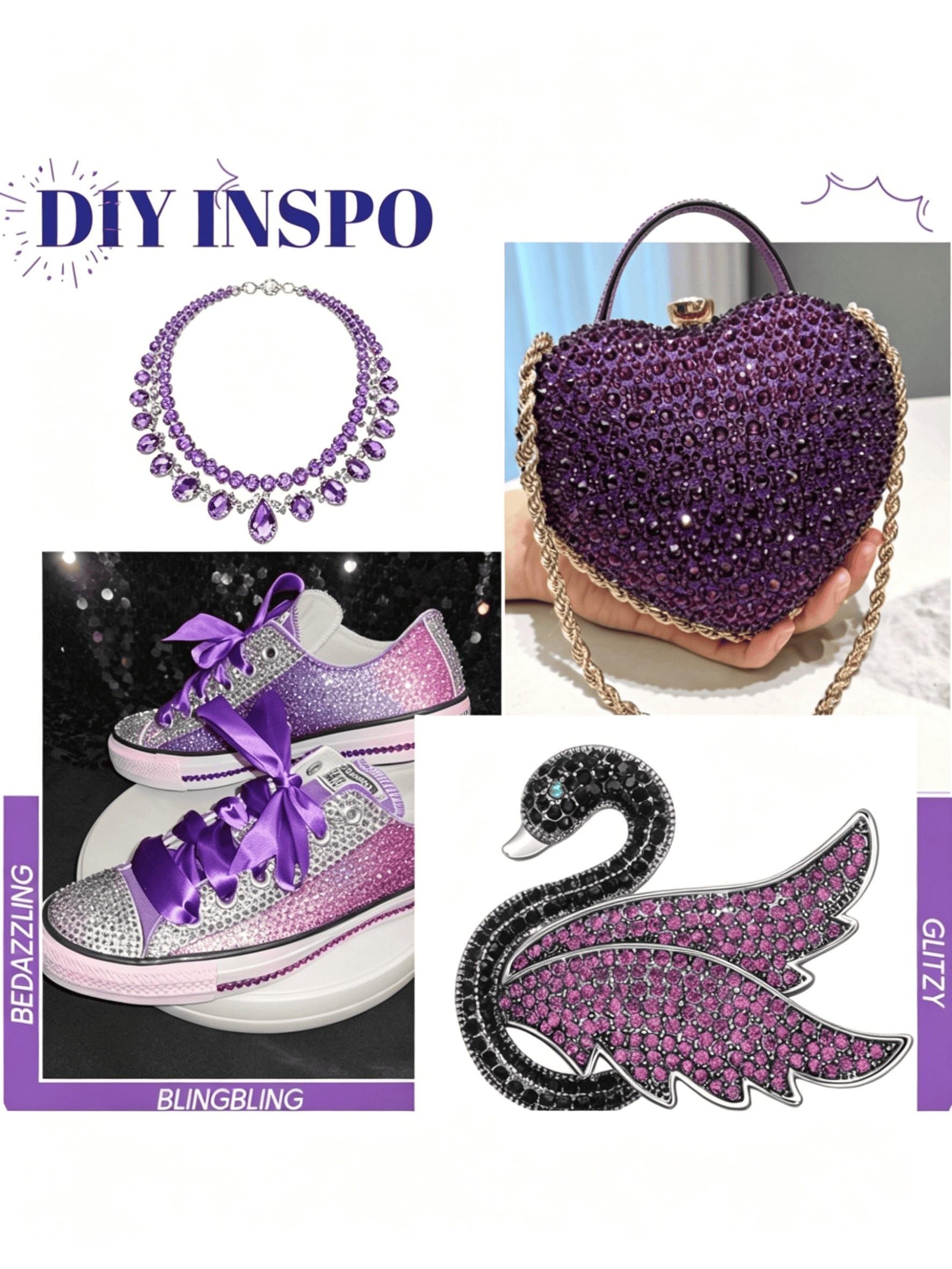 2880pcs Deep Blue Hot Pressed Glass Rhinestones, Unique Nail Art DIY Decor, Perfect for Trendy Street Style Nail Players