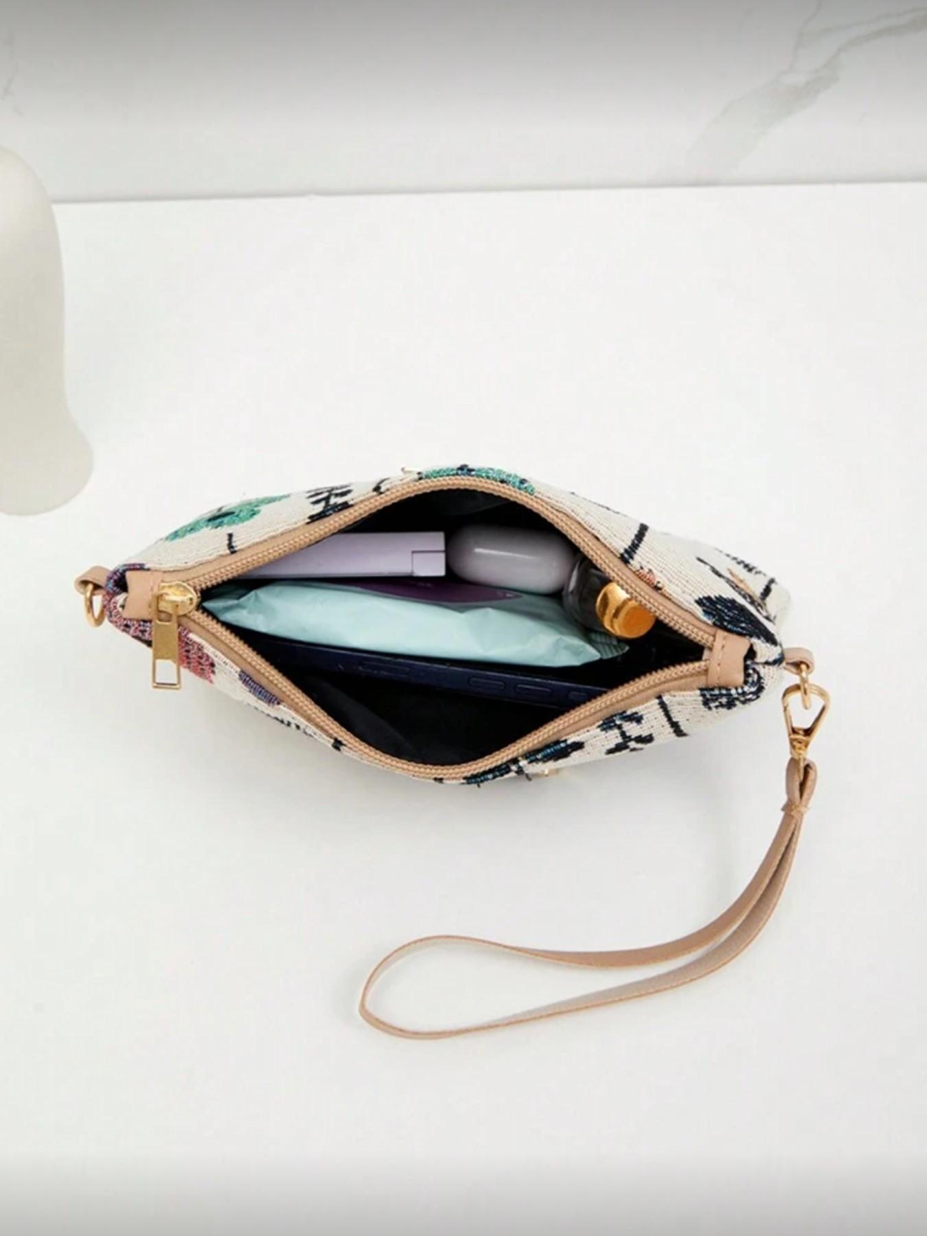 New Women's Multifunctional Handbag, Small Shoulder Crossbody Bag, Sweet Square Shape, Spring Summer Vacation Casual Beach Gift