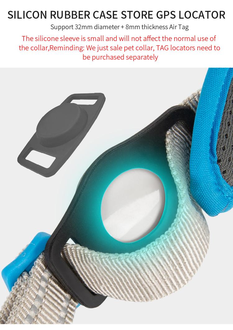 Adjustable Airtag Dog Collar Breakaway with ,Reflective with Dog Collar Airtag Holder,for Small, Medium & Large Dogs,Pet Supplies,Accessories,Gifts(No AirTag included)