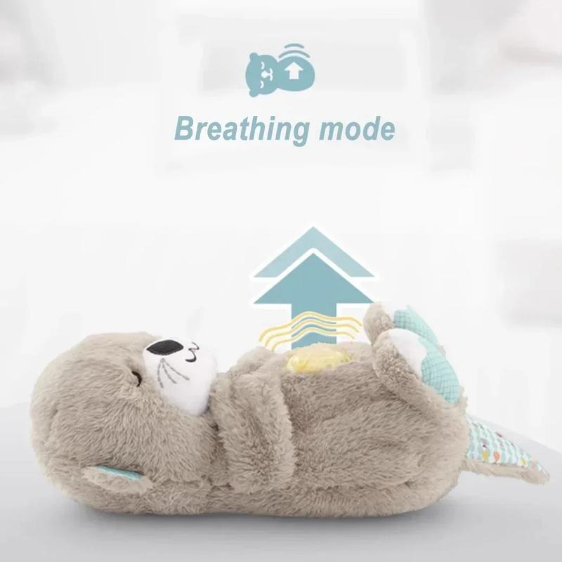 ACCE Stress Relief Koala Breathing Plush Toy, Calming StuffedAnimal with Music Lights & Rhythmic Breathing Action, Sleep Aid Doll, Musical Light Up
