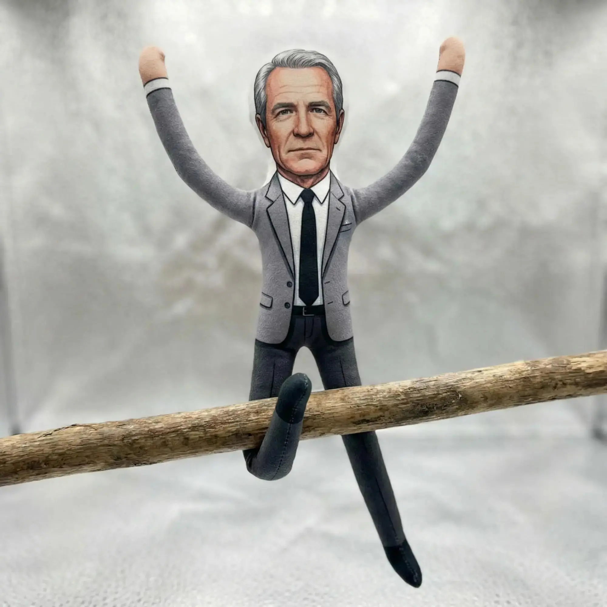 Custom Doll with Face Photo, Personalized Photo Doll Funny Bendable Plush Figure with Internal Wire, Unique DIY Photos