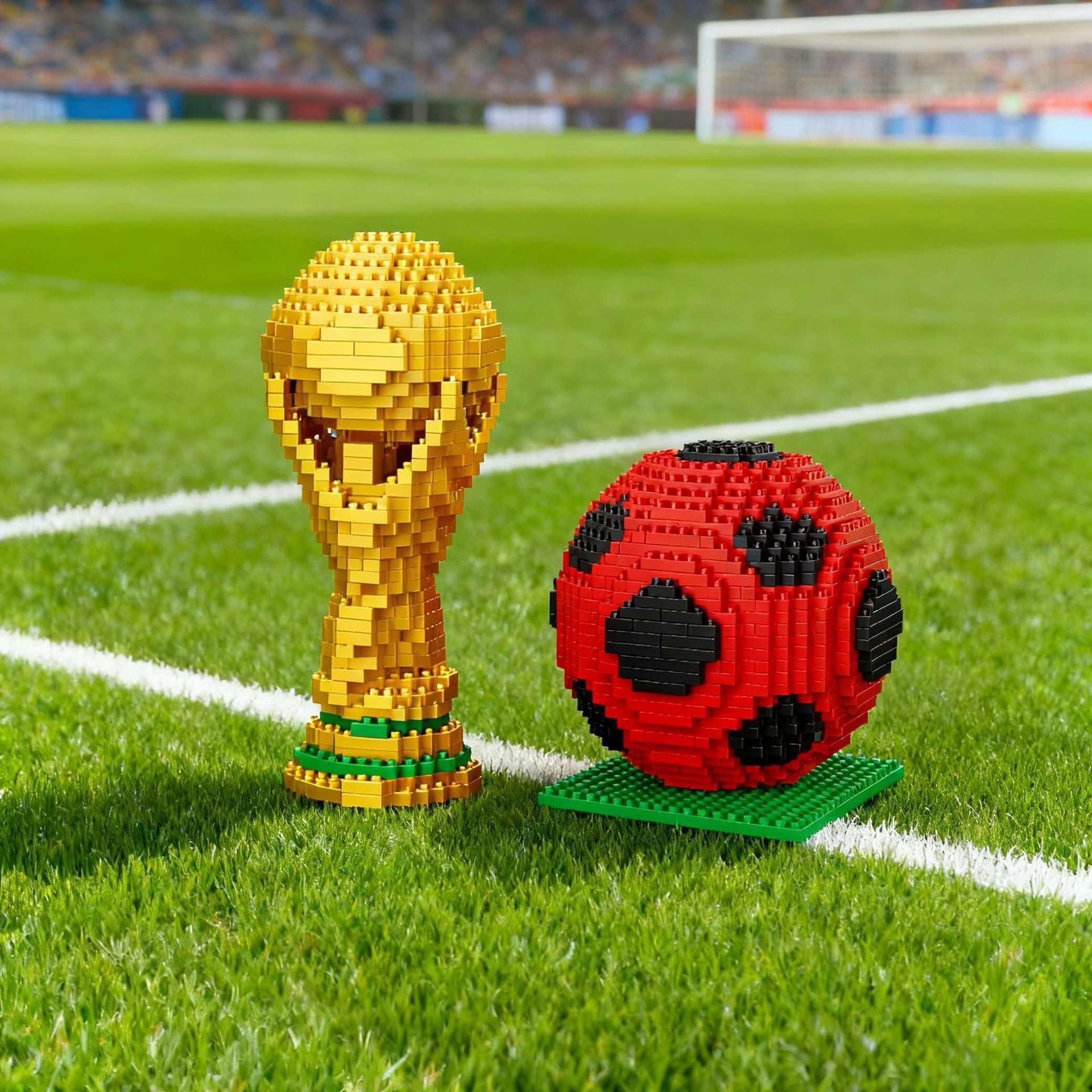 From Zero to Legend: Build Your Own World Cup Collectible Display, Unique Soccer Memorabilia, Perfect Gift for Football Fans