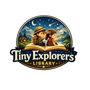 Tiny Explorers Library shop logo