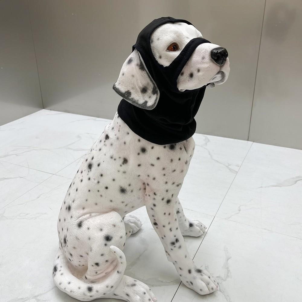 Pet Warmth Anti-Cold Dog Head Cover, Adjustable Windproof Neck Protector, Labrador Calming Mask, Fall Winter Essential Gear
