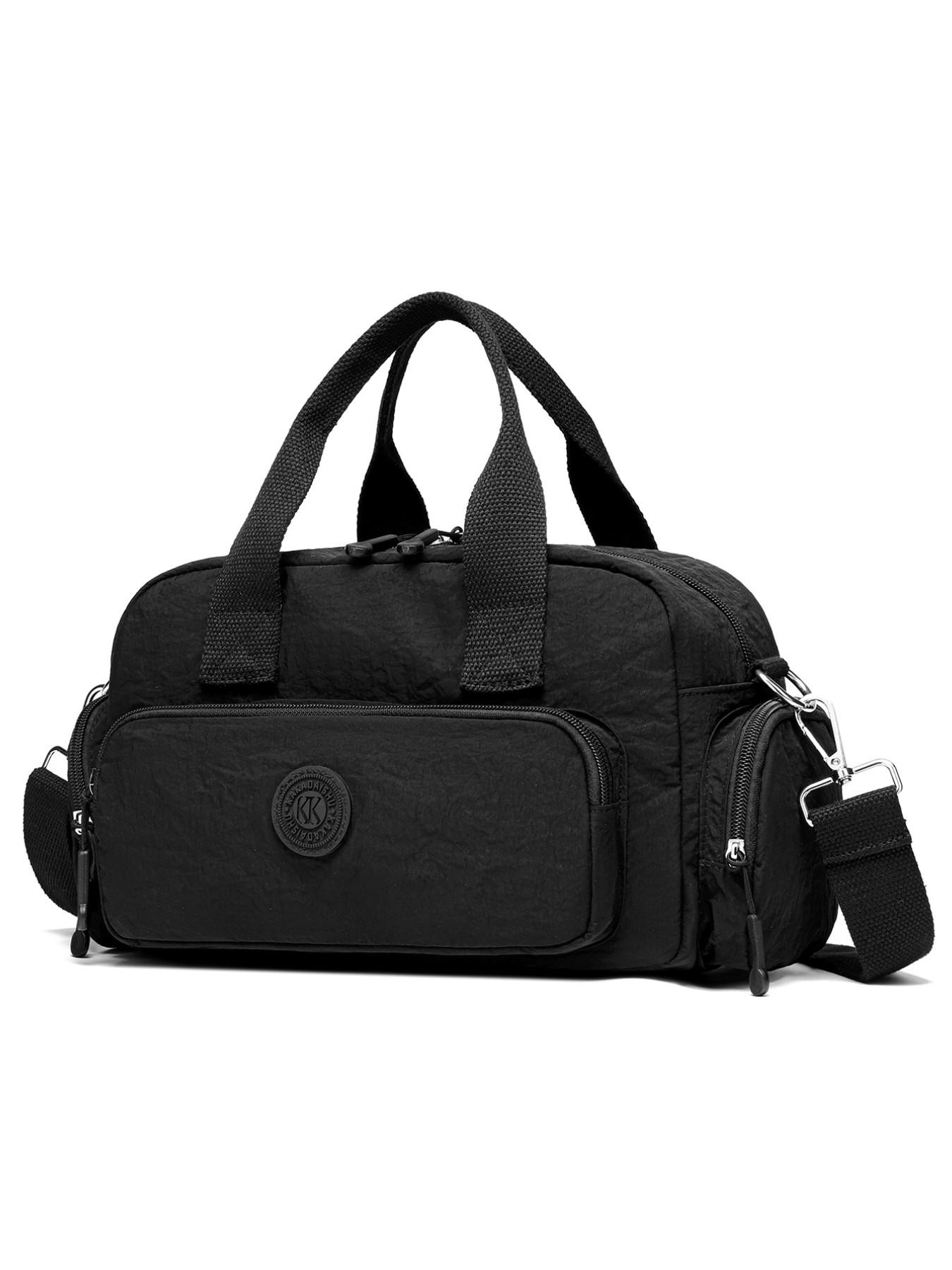 Lightweight Waterproof Travel Crossbody Bag, Detachable Wide Strap, Multiple Pockets, Large Capacity, Women's Yoga Gym Bag, Business Trip Backpack, Gym Workout Bag, Sports Gym Bag, Fitness Bag