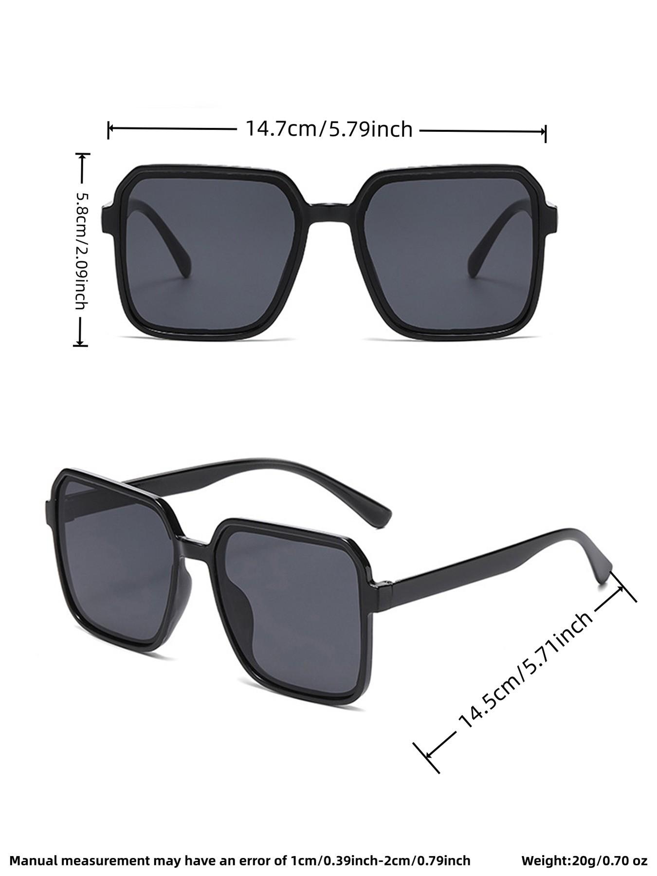 14 Pcs Large Frame Women Sunglasses, Retro Simple Fashion Classic Shades, Trendy Beach Eyewear, Unisex Outdoor Party Vacation Travel Driving Fishing Decor Gift, Street Style Shades, Stylish Sunglasses, Summer Sunglasses, Streetwear Sunglasses