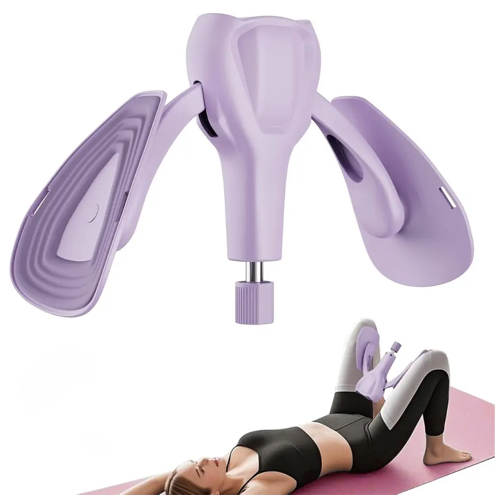 Pelvic Floor Exercise Devices 77 lb Adjustable Kegel Inner Thigh Exerciser and Hip Trainer Workout Equipment for Home Gym Postpartum Recovery Women Men