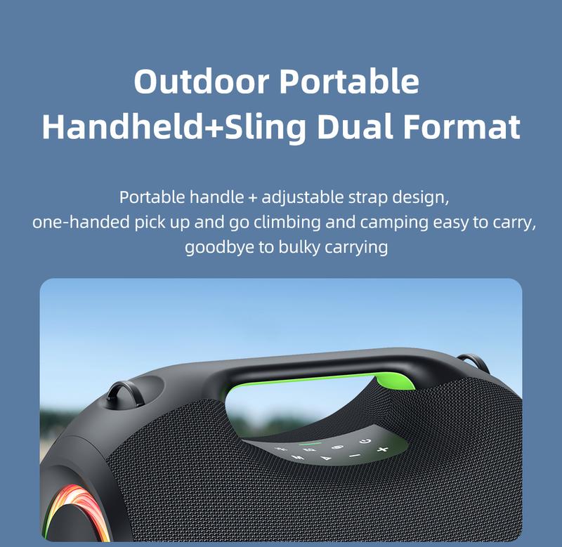 250【ZEALOT】Portable wireless speaker high ,fidelity sound and audio, desktop Bluetooth speaker surround sound, TWS pairing, 48000 long battery life, supports USB/TF card/AUX/BT smartphones. Ideal choice for family/car/party/camping/gift giving