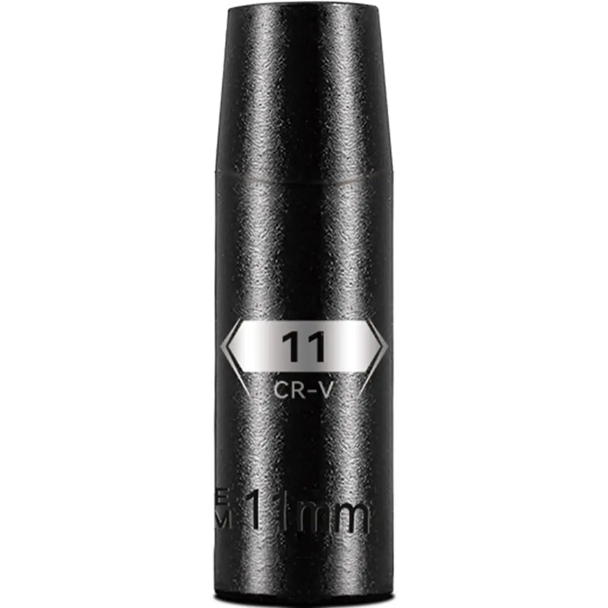 1/2 Inch Drive 6-Point Deep Socket, 11mm Deep  Socket, CR-V Steel
