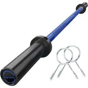 Olympic Barbell for Home Gym, 500LB to 1500LB Capacity with Copper Sleeves, for Weightlifting & Powerlifting 4ft