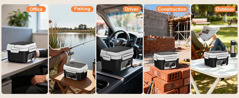 Smart Self-Heating Lunch Box 1.5L, Cordless Electric Heating Lunch Boxlong Battery Life, Suitable for Use in Trucks/Cars/Offices/Camping/Travel. Smart Self-Heating Lunch Box 1.5L, Cordless Electric Heating Lunch Boxlong Battery Life, Suitable for Use in Trucks/Cars/Offices/Camping/Travel.