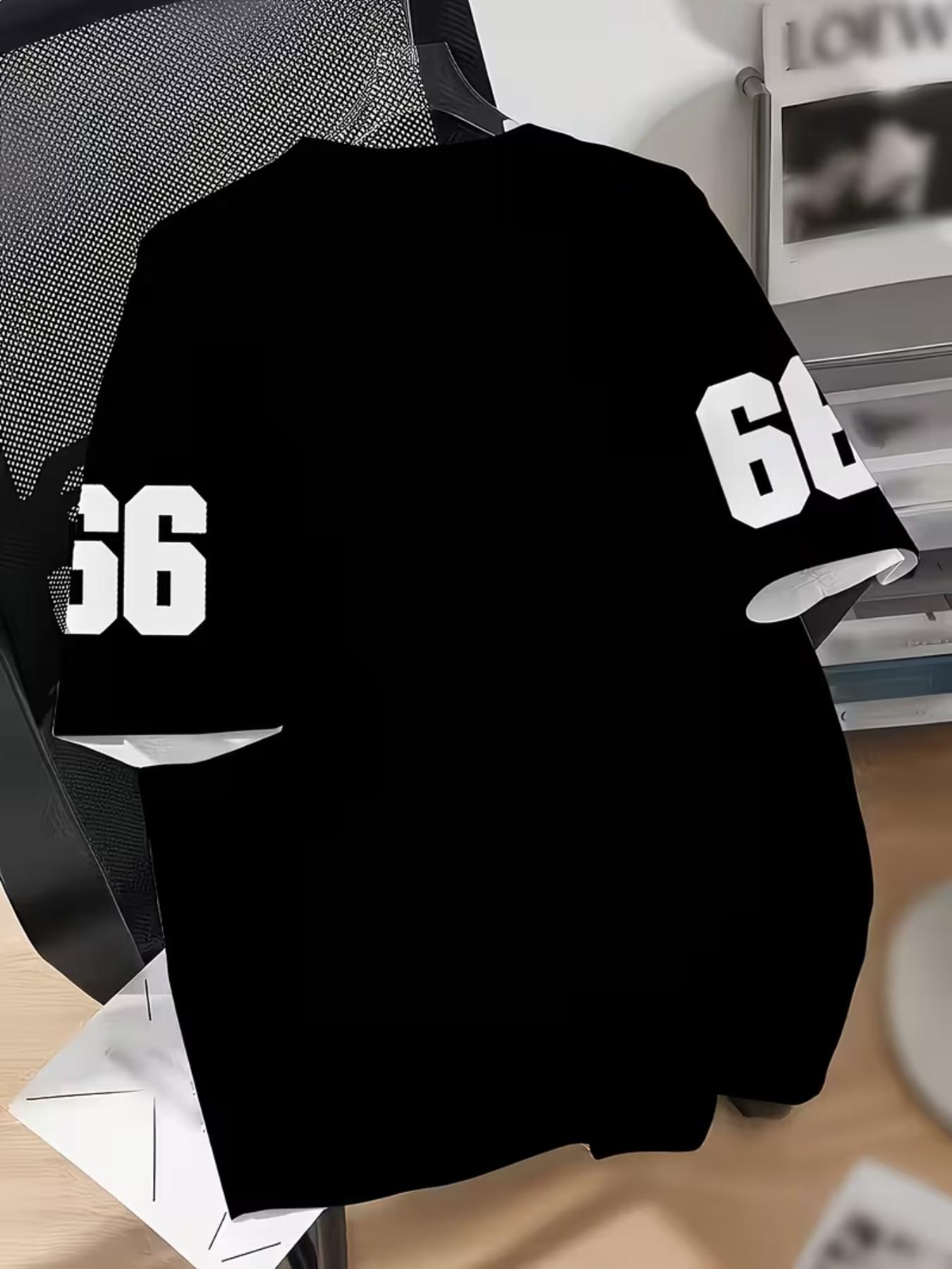 Men's Casual Slim-Fit T-Shirt, All over Print, Breathable Round Neck, Short Sleeve, Spring Summer Fall, Fashion Trendy Sports Top