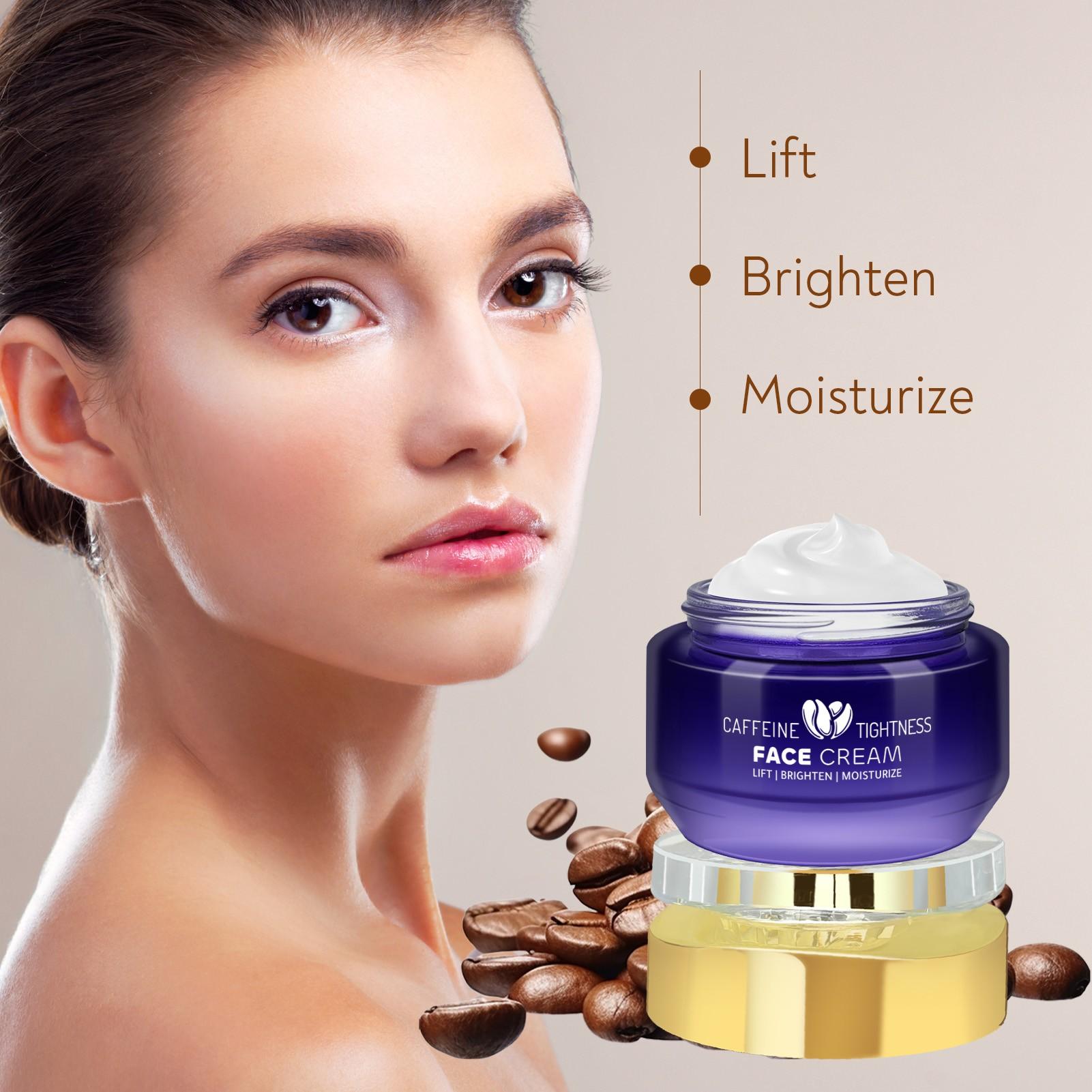 Caffeine Firming Balm with Retinol and Caffeine Essence, Anti-Wrinkle Repair Cream, Moisturizing Night & Day, Smoothes Fine Lines, Tightens Face and Neck