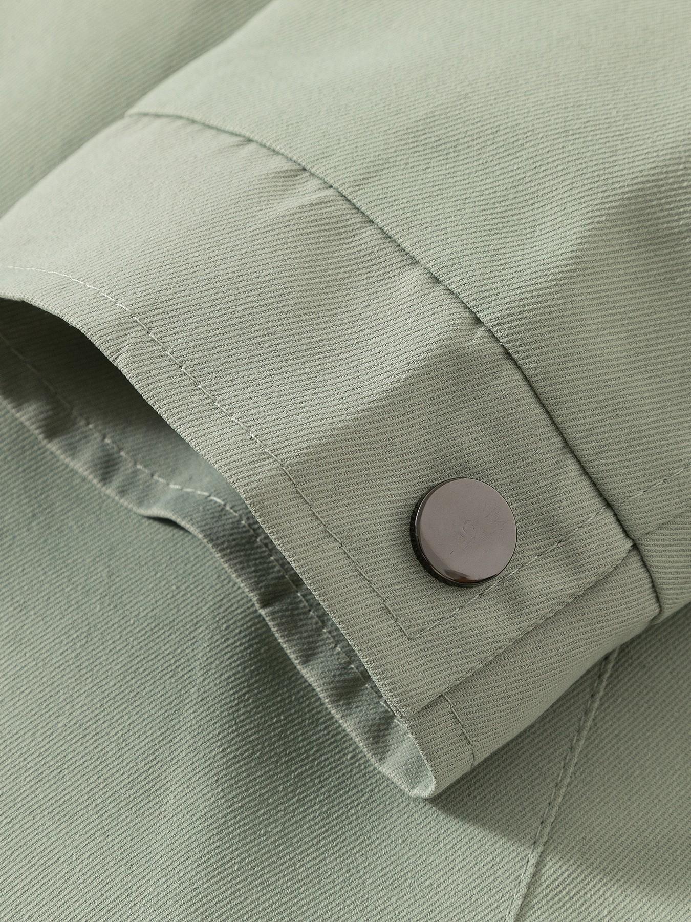 Men's collar casual jacket with zipper closure design, simple and light business style jacket, machine washable, 100% polyester fiber, easy to maintain fabric, suitable for daily leisure, work travel, and formal wear - Spring and Autumn