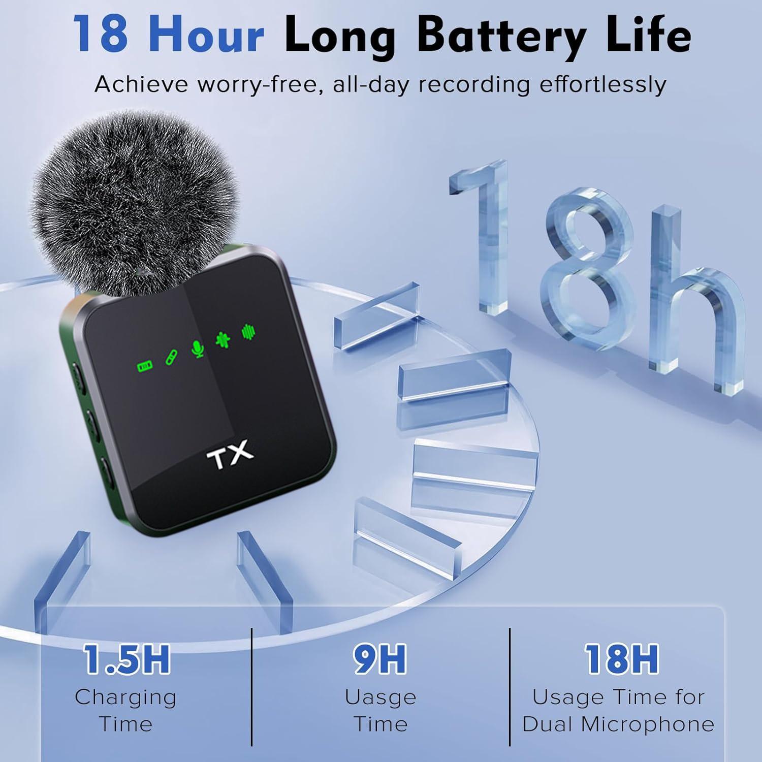 F11 Three-In-One Wireless Lapel Microphone, Short Video Shooting Phone Noise Reduction Live Streaming Mic, Professional Quality Recording