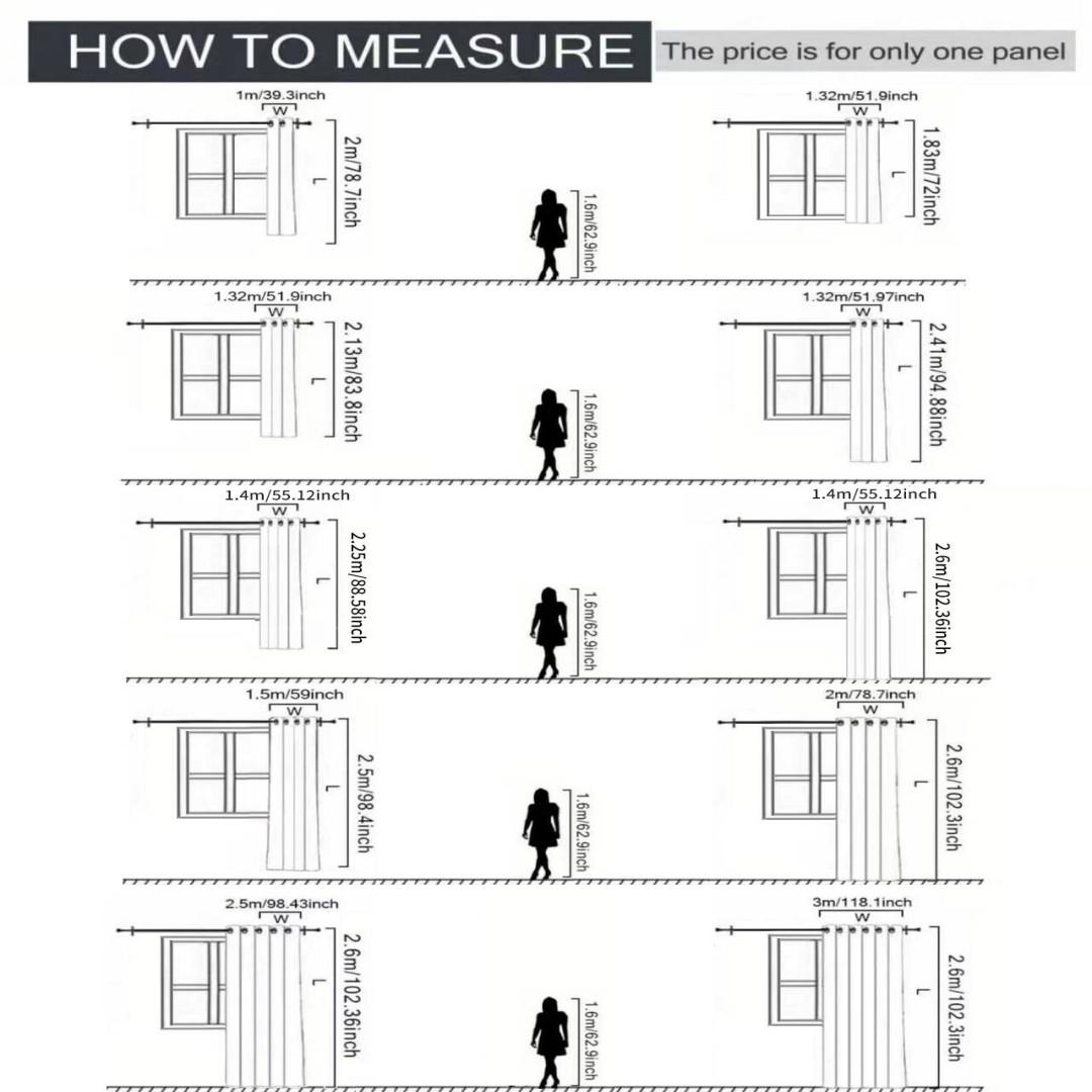 1pc European Luxury Gold Embroidered Double Layer Drapes, Sunscreen Insulation, High-End Living Room Master Bedroom Floor-To-Ceiling Curtains
