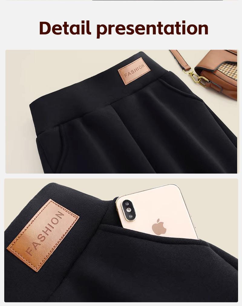 4pcs Cozy Thermal Pants - Soft, Comfy, Slim-Fit, Plush Lined, Elastic Waistband, Warm, Fleece-Lined, Winter Lingerie & Sleepwear for Women