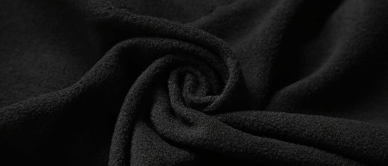 Norwell Unisex Heated Winter Hoodie with 7.4V/3A 5000mAh Battery Pack, Comfort Minimalist Outdoor Sweatshirt for Men & Women, Lightweight High Neck Hooded for Hiking Skiing Camping Hunting - Black【Includes Power Bank】