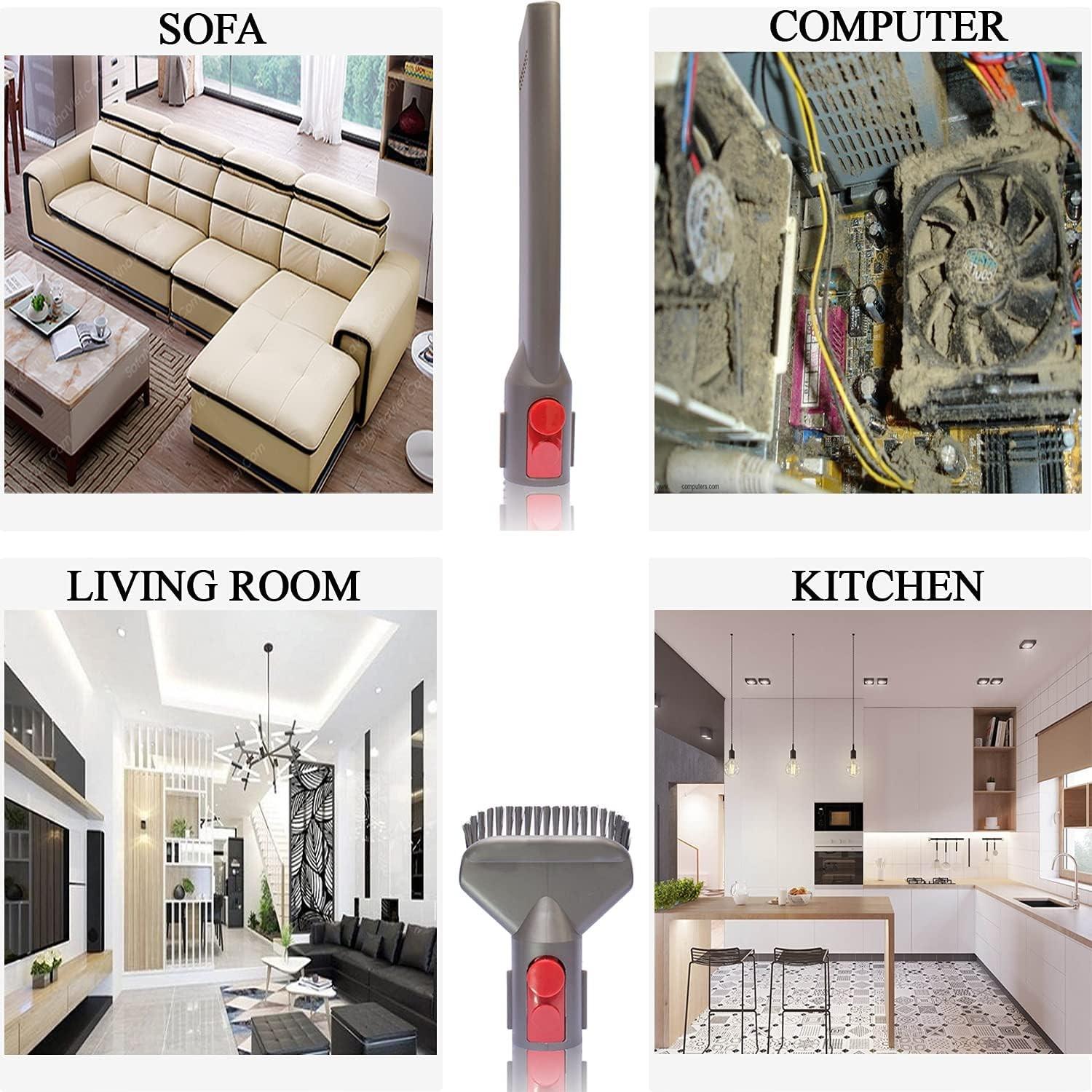 Wireless Standing Vacuum Cleaner Attachment for Hardwood Floors, Compatible with V7 V8 V10 V11 V15 Models, Cleaning Head Accessory