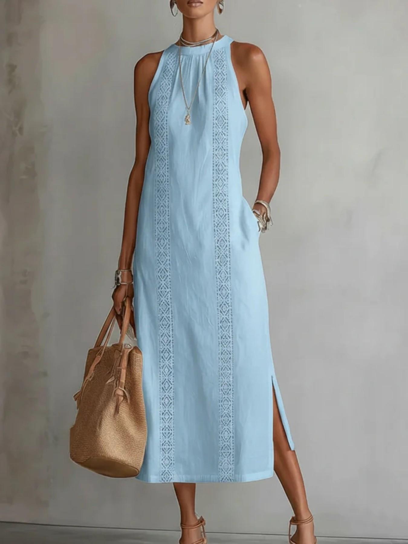 2026 European and American Cross-Border Tiktok Women's Solid Color Loose Long Shirt, Fashion Casual Female Dress, Trendy and Comfortable