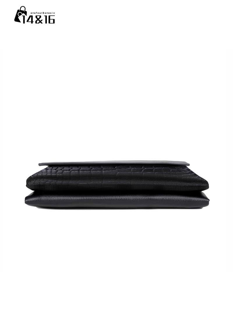 Men's PU Leather Shoulder Bag, Versatile Shoulder Bag, Casual Crossbody Messenger Bag, Multi-Functional Small Storage Pouch, Ideal Gift for Boyfriend