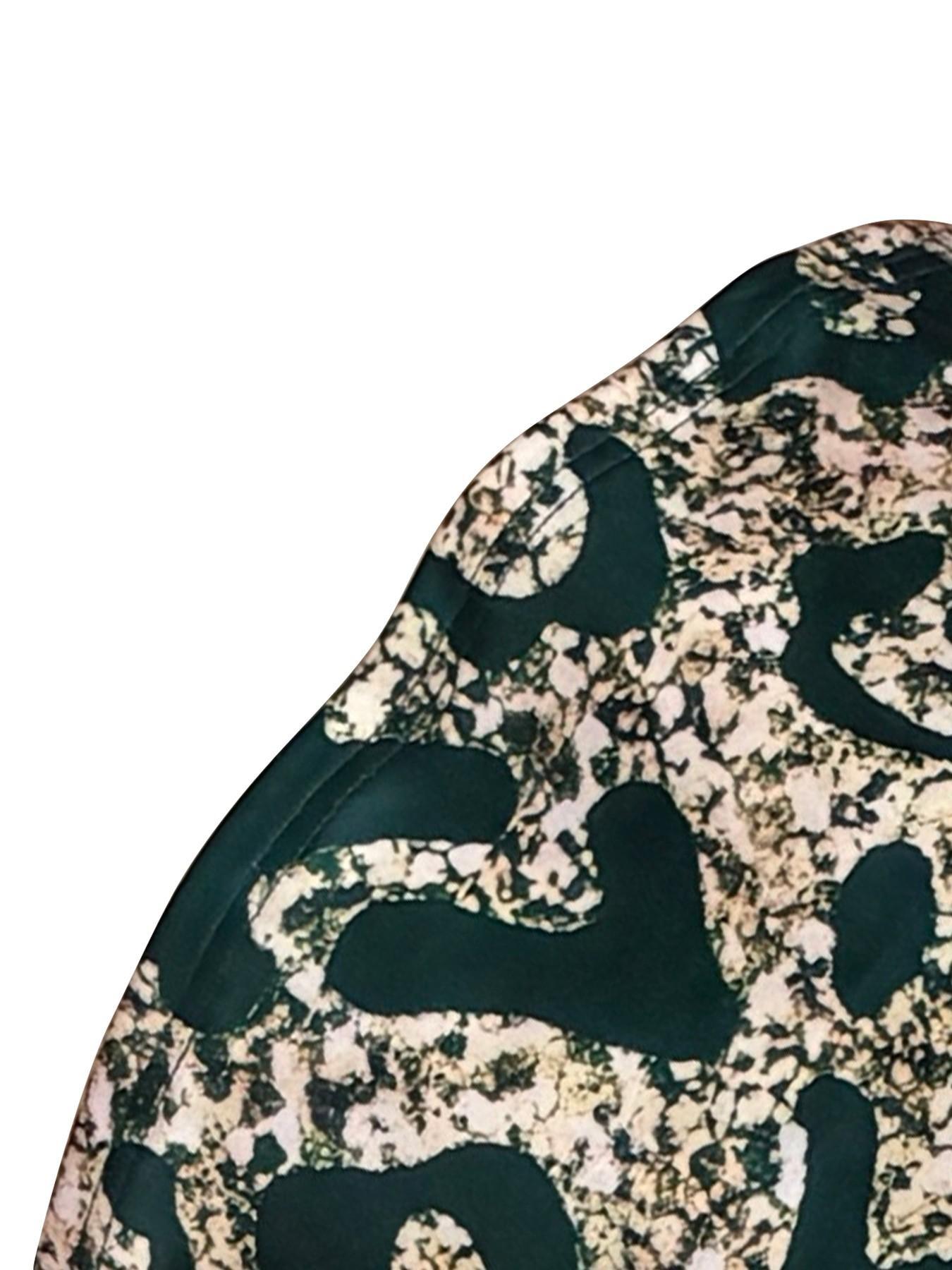 Summer Leopard Print Bodycon Dress, Knee-Length Gradient Print Bubble Sleeve Dress, Elegant Party Dress, Wedding Guest Wear, Ffsp097