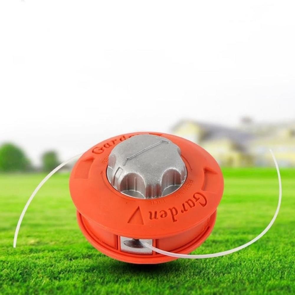 Alloy Universal Trimmer Head, Weed Eater Bump Feed Trimmer Line, Alloy Universal Twister Bump Feed Line Trimmer Head, Replacement Attachment Universal Fit for Brushcutter Lawnmover, Lawn Mower