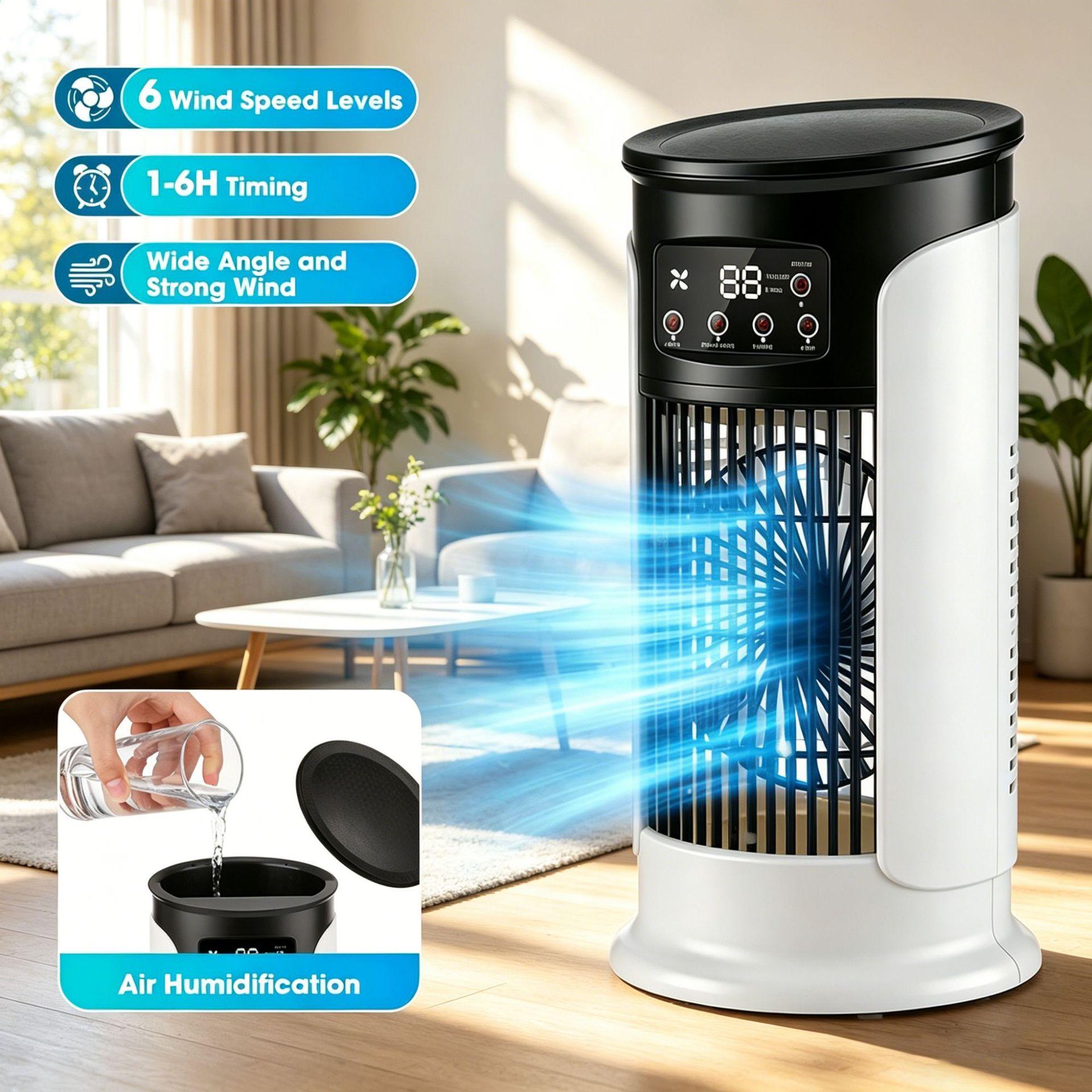 New cross-border air cooler for home use, desktop USB fan, office spray mini air conditioner fan, portable cooling device New cross-border air cooler for home use, desktop USB fan, office spray mini air conditioner fan, portable cooling device