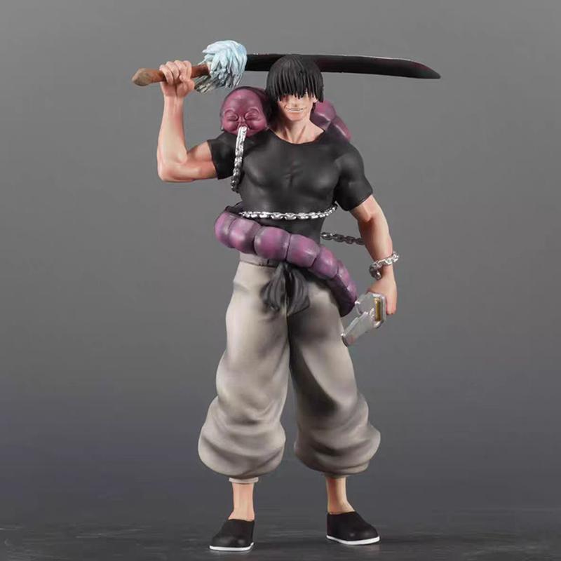 21cm Toji Figure GK Jujutsu Kaisen Figurine King of Artist Fushiguro Toji Action Figures Standing Model PVC Festival Toy Gifts