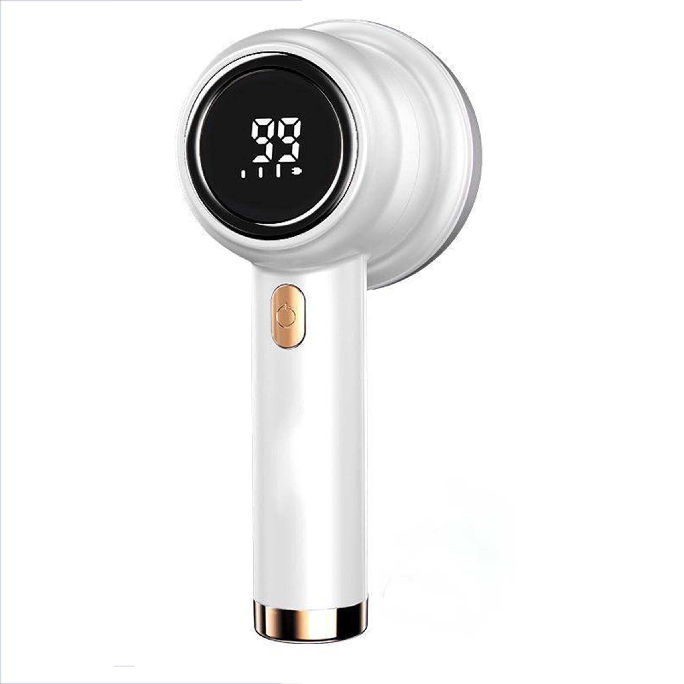 6-Pack Replaceable Blades Fabric Shaver, Rechargeable Portable Lint Remover with LED Display, Removes Pilling From Clothes, Furniture, and Blankets