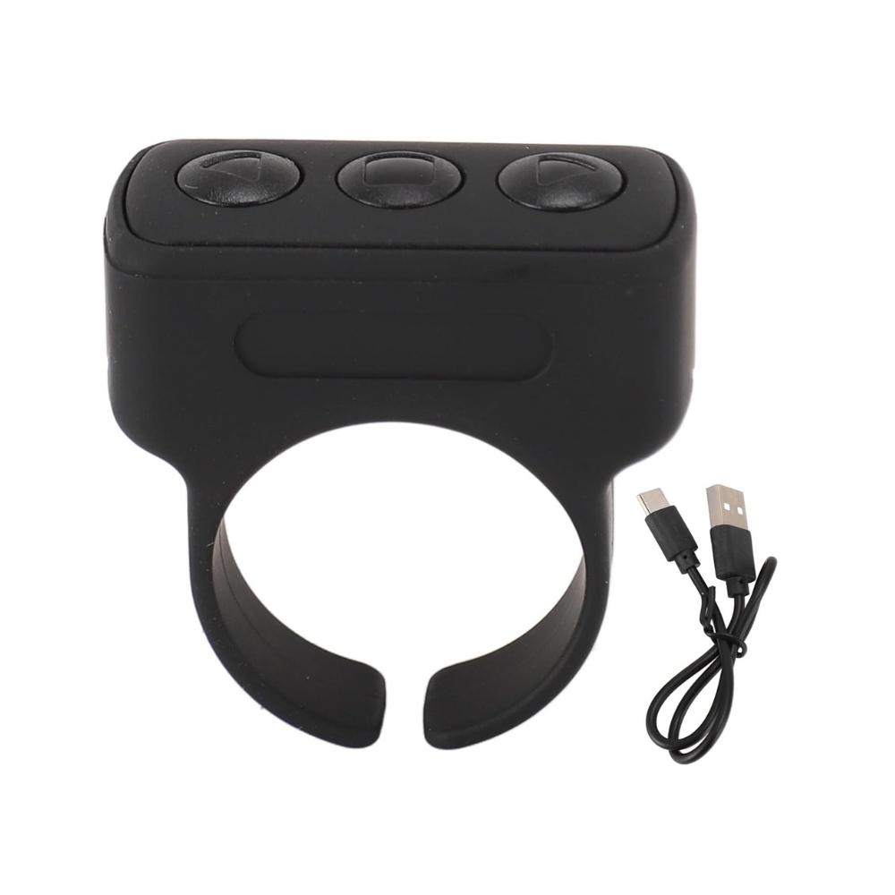 Bluetooth-compatible Ring Controller for Camera Shutter, Remote Control for Smartphone Cameras, Holiday Gift, Party Favors, 1pcs