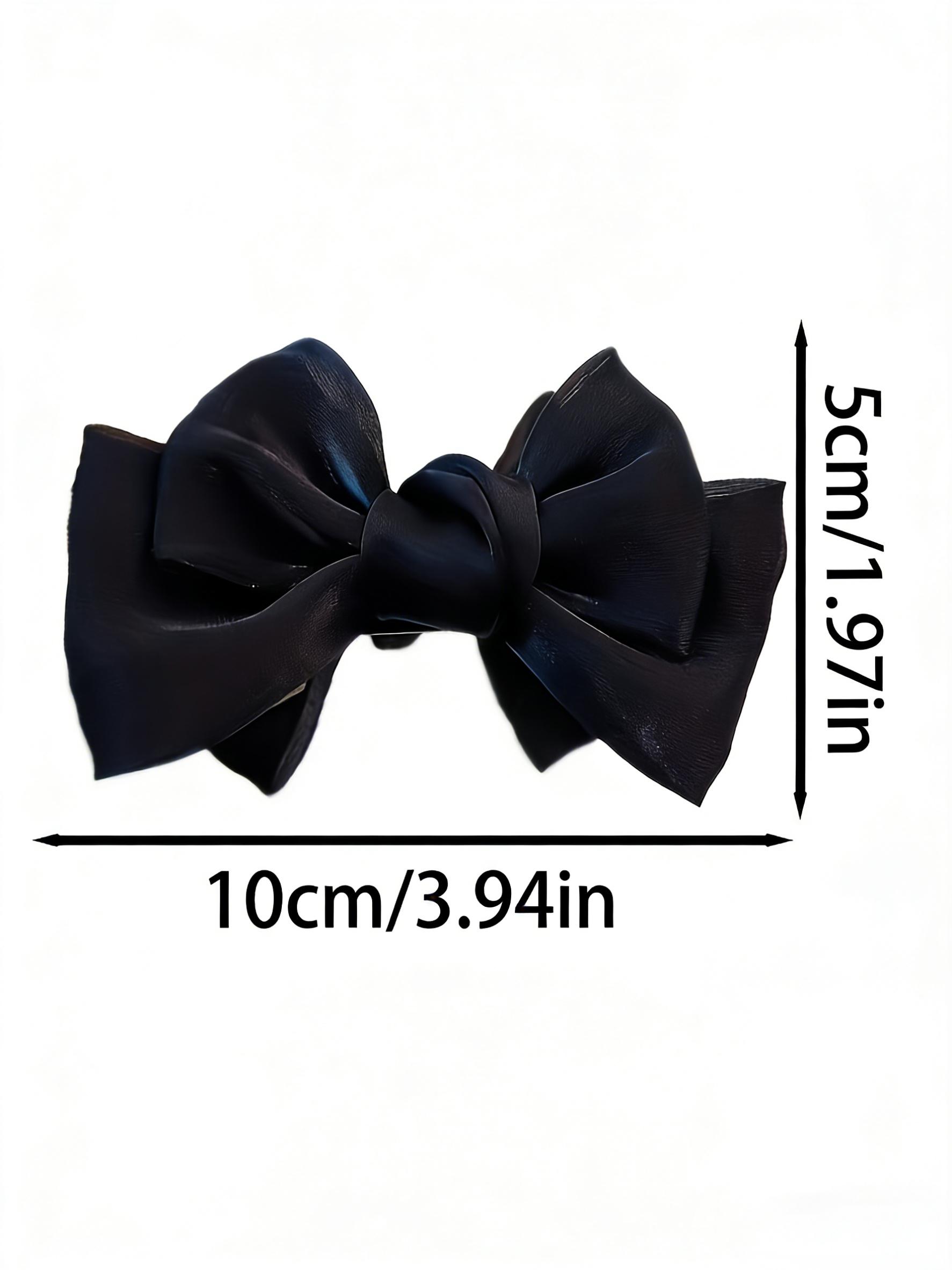 Elegant Large Bow Hair Clip, Multi-Functional Hair Accessory for Ponytails and Buns, Perfect for Daily Use by Women