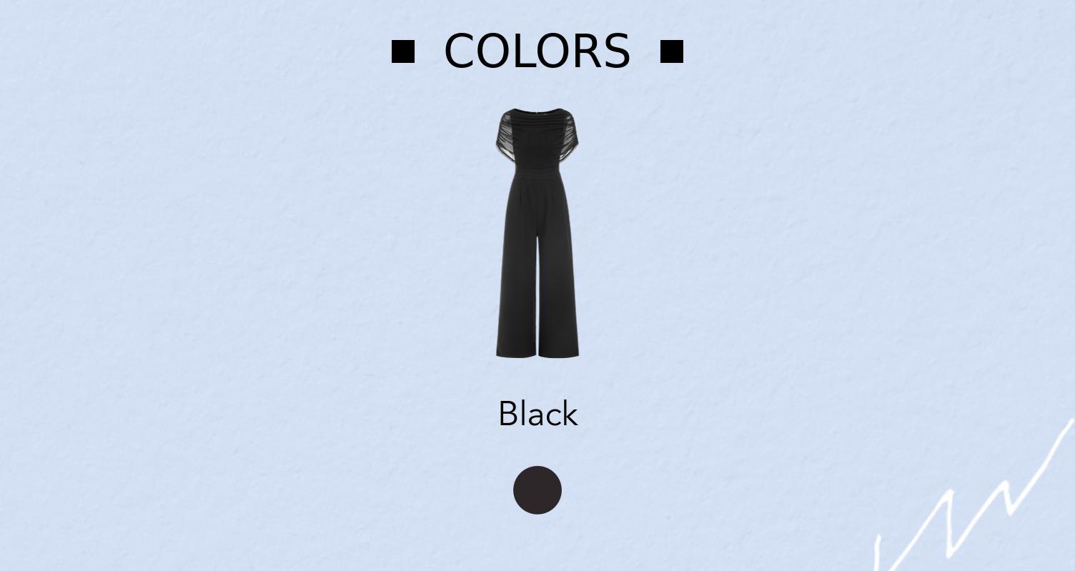 Cider Mesh Boat Neck Ruched Mid Rise Straight Leg Jumpsuit