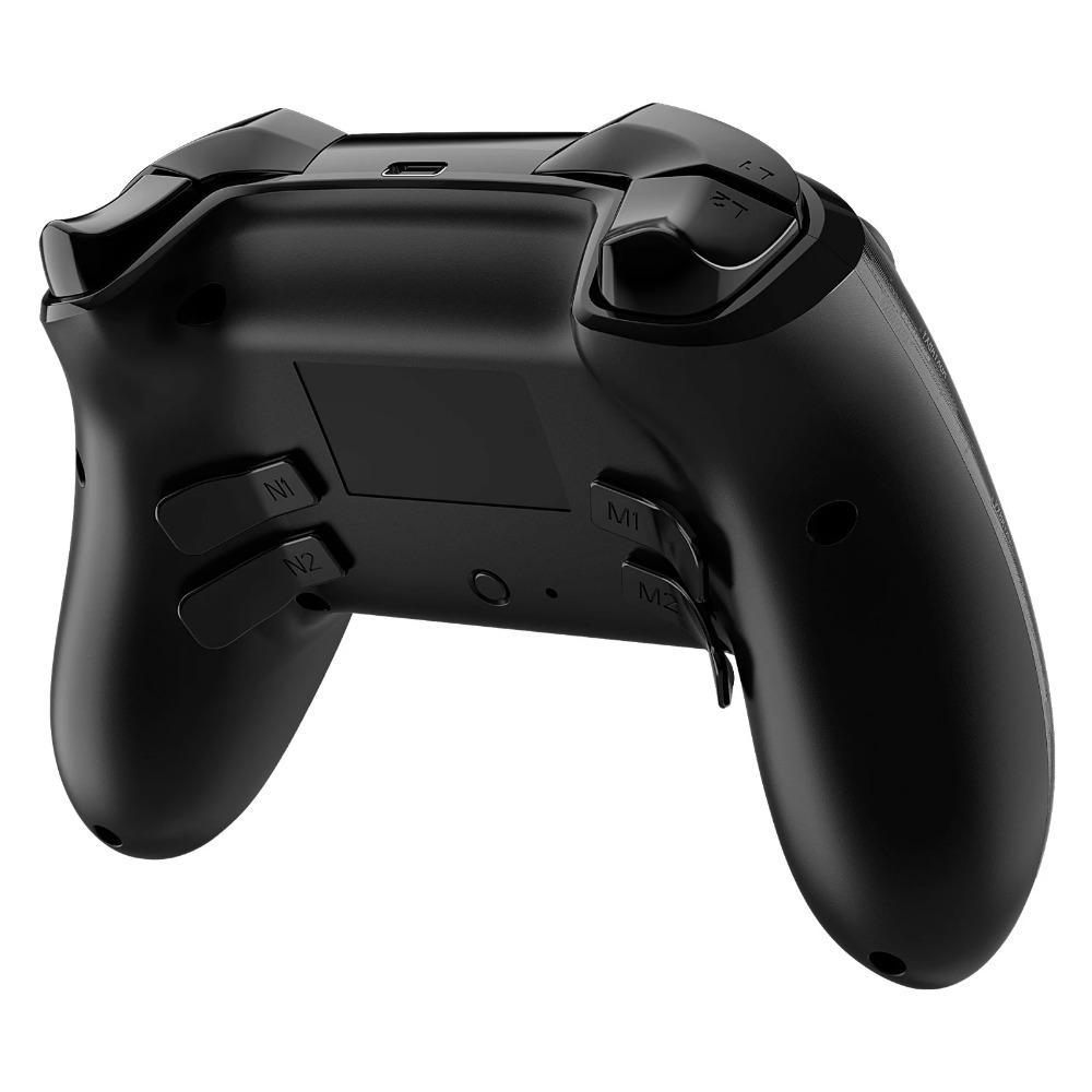 Pro Gaming Wireless Bluetooth Esports Controller for Switch PC Android Steam & Cloud Gaming. Ergonomic Adjustable Grips, High Precision Joysticks, Programmable Macros & Vibration. Dual-Mode Professional Gamepad, Rechargeable Portable Controller.