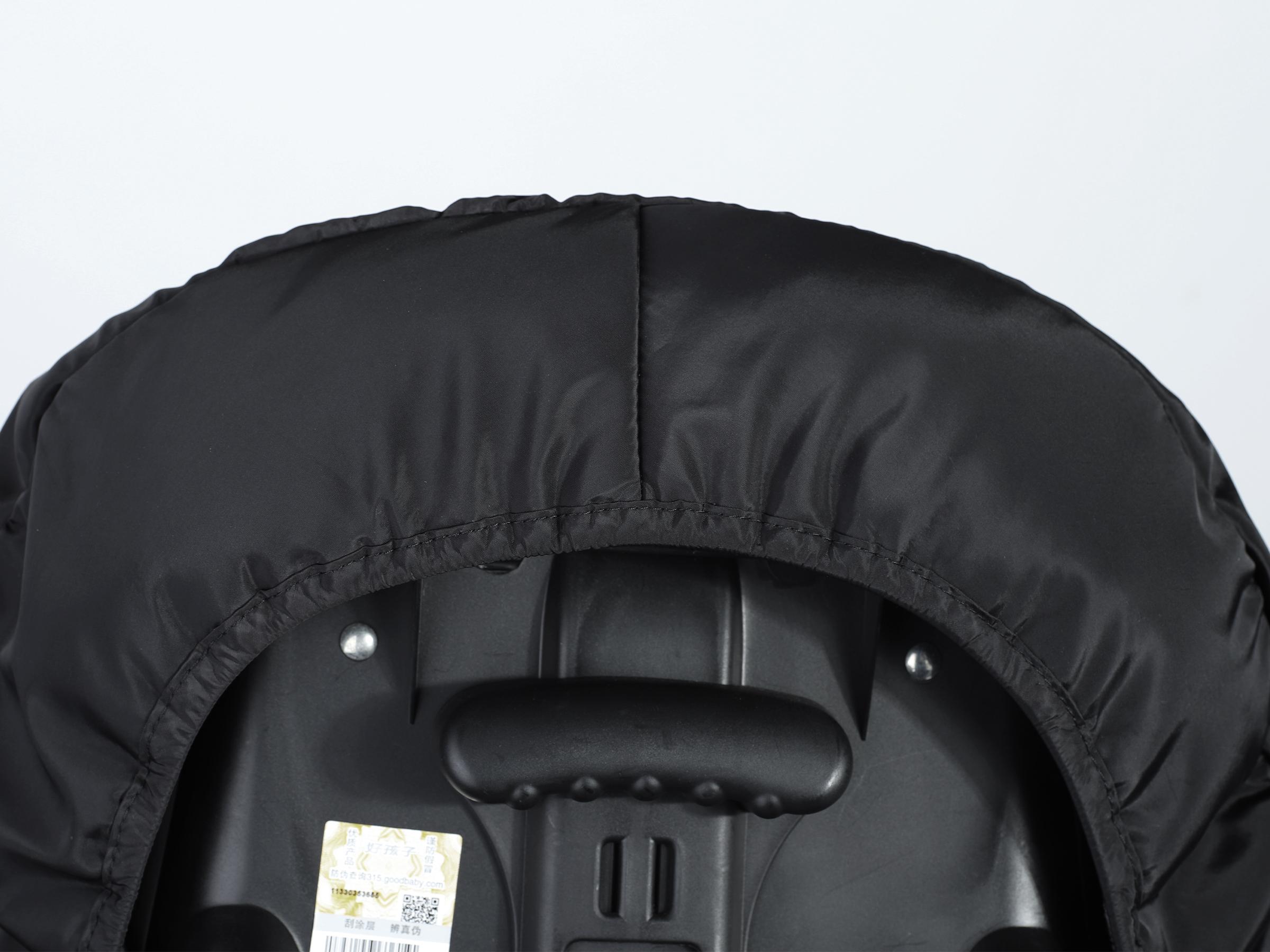 Orzbow Winter Baby Car Seat Cover with Front Zipper Door, Cold Weather Carseat Cover Canopy, Side Breathable, Rain, Snow, and Wind Proof